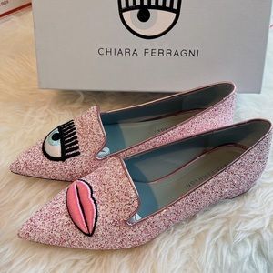 Chiara Ferragni Glliter Loafer